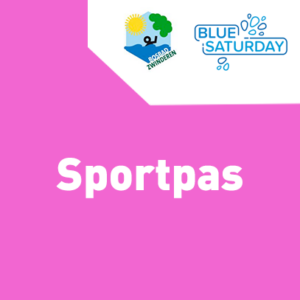 Bosbad Sportpas - Blue Saturday